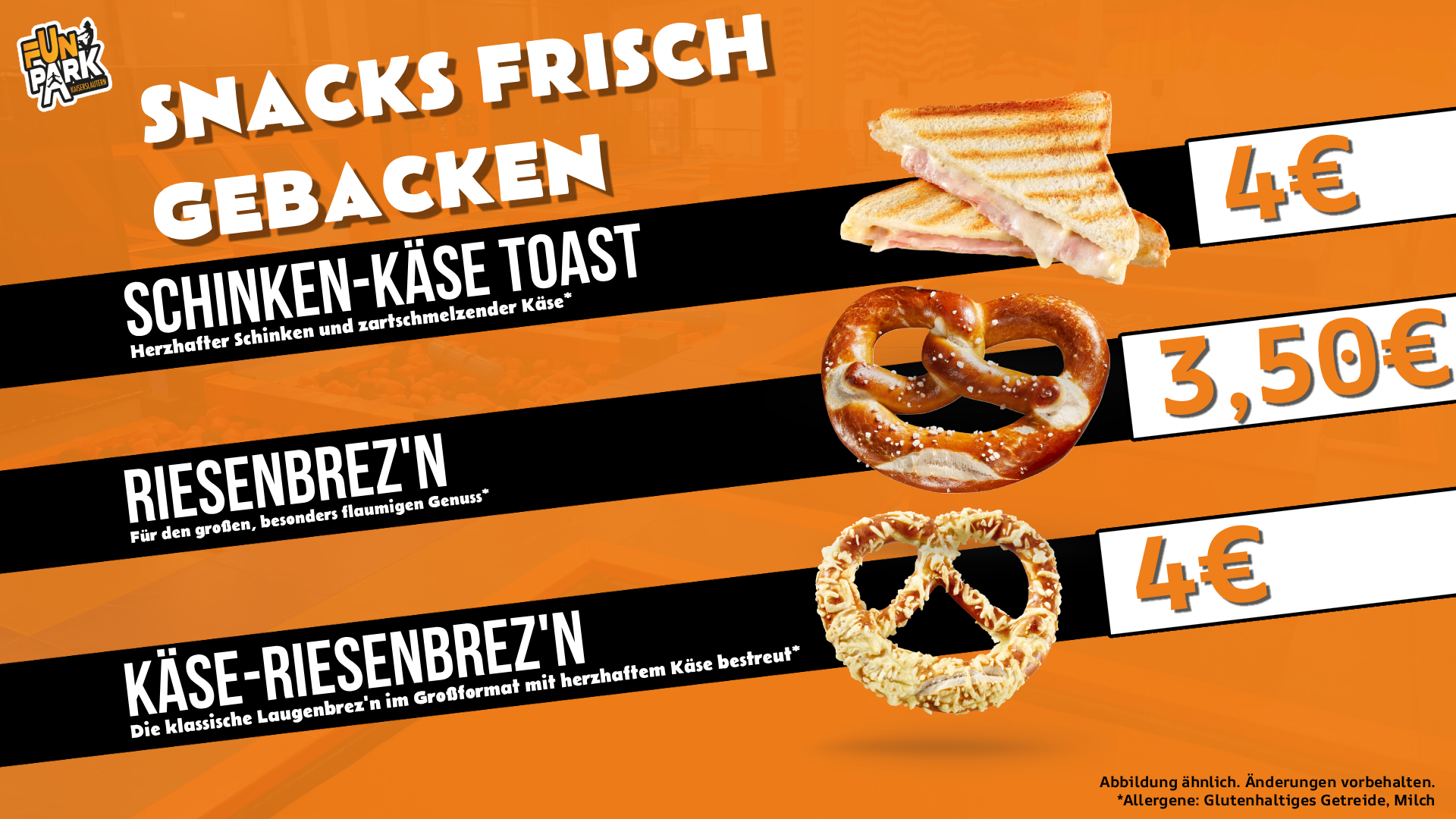 Unsere Essensangebote vor ort 3 Snacks 2